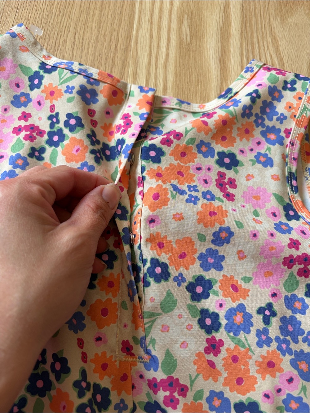 Floral Performance Dress - Picture 9 of 10